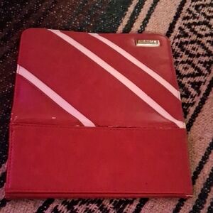 Miche Red and White Crossbody Bag
